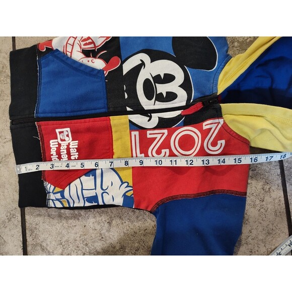 Disney Mickey Mouse Walt Disney Resort 2021 Hoodie Jacket Size XX Small Youth - Picture 7 of 9